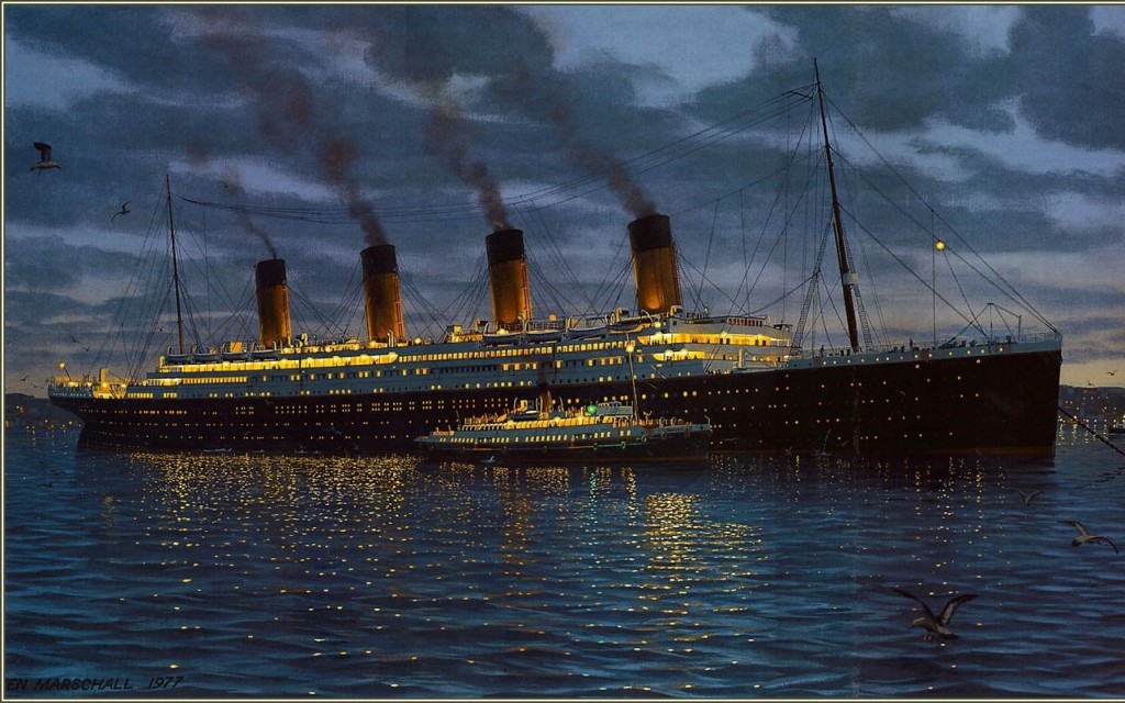 Drawn_wallpapers___Paintings___Titanic_on_the_berth_042610_