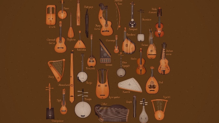 Виды музыкальных инструментов на английском языке
