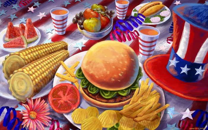 Весенние дни еды в США